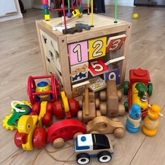 木のおもちゃ　hape  ボーネルンド　知育玩具