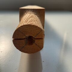 欅/椅子脚/DIY用品欅/45.7㎝の画像