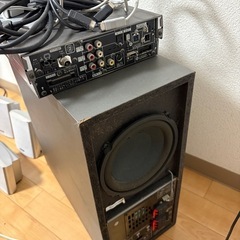 Pioneer 5.1ch サラウンド スピーカー CDプレイヤー の画像