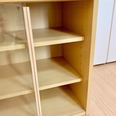 【決定しました！】食器棚　飾り棚　ガラス扉 その② 　の画像