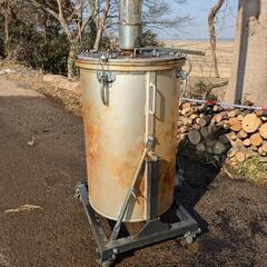 【関東配送無料】もみ殻燻炭器 中古 DXA-200の画像