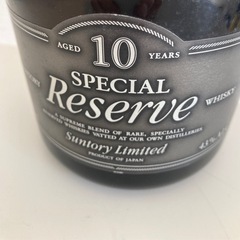 Suntory Special Reserve 10年ウイスキー 750mlの画像