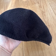 KANGOL ブラック ベレー帽 Lサイズの画像