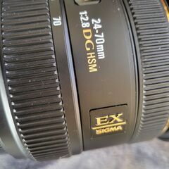 sony 24-70mm F2.8 EX DG  ソニー・シグマ2470  アルファマウントの画像