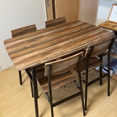 【美品】ダイニングテーブルセットの画像