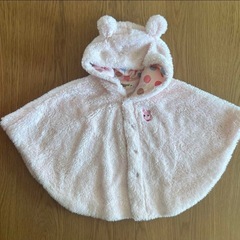 MIKIHOUSE ボアポンチョ 美品