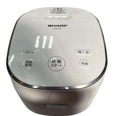 シャープ ジャー炊飯器 KS-CF05C-W 3合 2020年製 中古