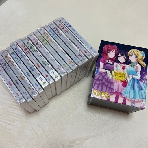 ラブライブ Blu-ray 1期 2期 まとめ売り BiBi 収納BOX