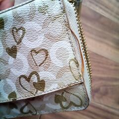 COACH　コーチ　長財布　ゴールドの画像