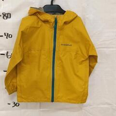 0124-051 モンベル　レインスーツ　120センチ