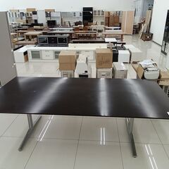 ★ジモティ割あり★ okamura 会議テーブル　大 ブラック ...