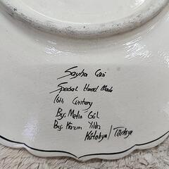 トルコ皿 飾り皿 プレート アンティークの画像