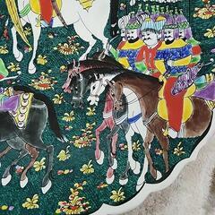 トルコ皿 飾り皿 プレート アンティークの画像