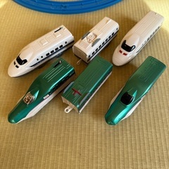 トミカ　かんかん踏切セット　新幹線、はやぶさつきの画像