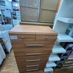 【リサイクルショップどりーむ鹿大前店】No.705　タンス　収納家具　衣類収納　大き目家具　配送可能の画像