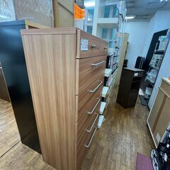 【リサイクルショップどりーむ鹿大前店】No.705　タンス　収納家具　衣類収納　大き目家具　配送可能の画像