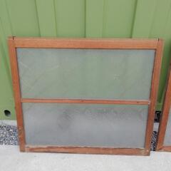 レトロ建具　2枚の画像