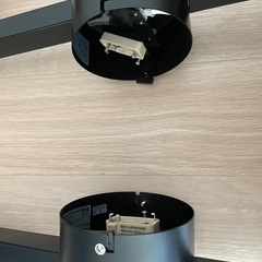 IKEA RANARP ラーナルプ　シーリングトラック　スポットライト3個　ブラック　２つセット　電球付きの画像