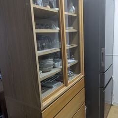 無印良品食器棚の画像