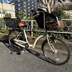 ★整備済み★ 前子供乗せ自転車　26インチ BAA