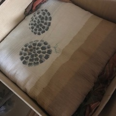 夏用　麻座布団の画像