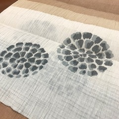 夏用　麻座布団の画像