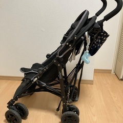 jeep ベビーカー　B型　レインカバー等付きの画像