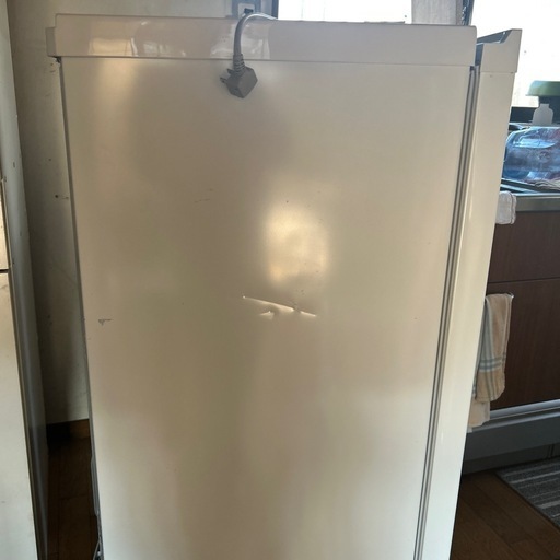 三菱電機 冷凍庫 2021年製 121L 送料込み 三菱冷凍庫ME-U12F-W1 2021年