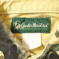 90's Gander Mountain ダックハンターカモ ワークシャツ ネルシャツ フランネルシャツの画像