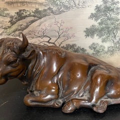 大変高価な牛 の置き物　運気上昇　縁起物の画像