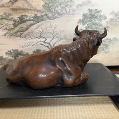 大変高価な牛 の置き物　運気上昇　縁起物の画像