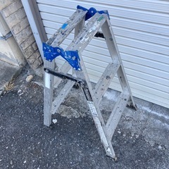 脚立　アルミ合金製はしご兼用 天板高81cm はしご高171cm 中古