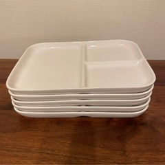 ランチプレート仕切り皿5枚セット