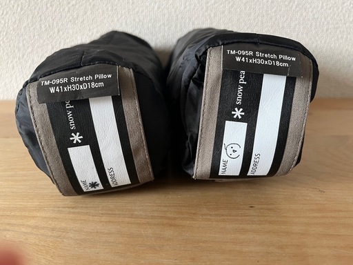  peak スノーピーク　ストレッチピロー 未使用品　