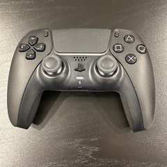 PS5 DualSense ワイヤレスコントローラー ミッドナイト ブラックの画像