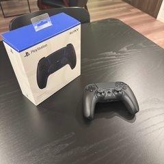 PS5 DualSense ワイヤレスコントローラー ミッドナイト ブラックの画像