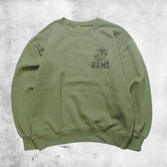 米軍 U.S.M.C. トレーニング スウェットシャツ トレーナー
