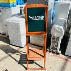 【❗️✨中古美品✨❗️】木製立て看板🌟おしゃれなウェルカムボード...