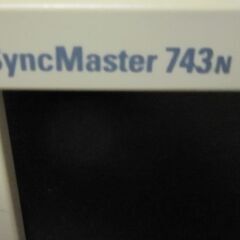 SAMSUN（サムスン）液晶ディスプレイ  SyncMaster 743N １７インチの画像