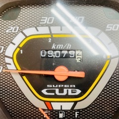 9079km  ★始動動画あり★ スーパーカブ50  AA04  ホンダ　原付の画像