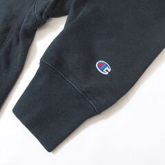 Champion REVERSE WEAVE チャンピオン プルオーバー パーカー スウェット ブラック Lサイズの画像
