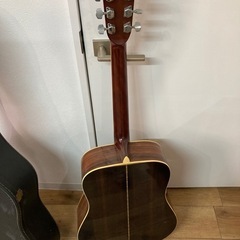 ヴィンテージ フォークギター morris w-25 1973年  ハードケース付き モーリスの画像