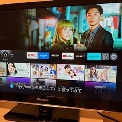 Hisense液晶テレビ＋fireTVstick