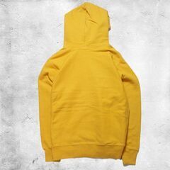Champion REVERSE WEAVE チャンピオン プルオーバー パーカー スウェット イエロー Mサイズの画像