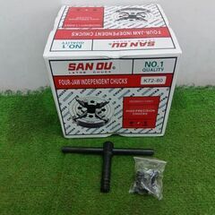 三鴎 K72-80 旋盤用チャック【野田愛宕店】【店頭取引限定】【中古美品】管理番号：ITVD7BO86OZSの画像
