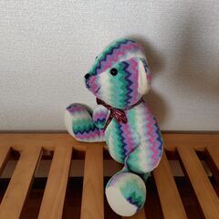 タオル美術館　テディベアの画像