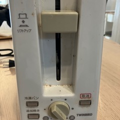 ツインバードポップアップトースターの画像