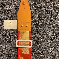 手作りギターストラップの画像