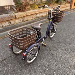 電動アシスト自転車◇三輪ワゴン◇ブリヂストン◇フロンティアラクット◇3段ギアの画像