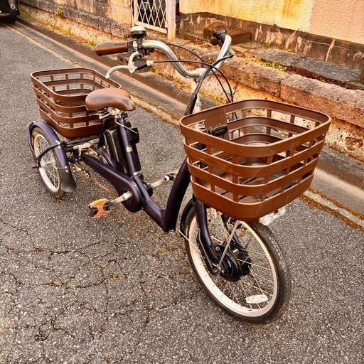 2019 ブリジストン ラクっとワゴン 三輪 電動自転車 電動自転車